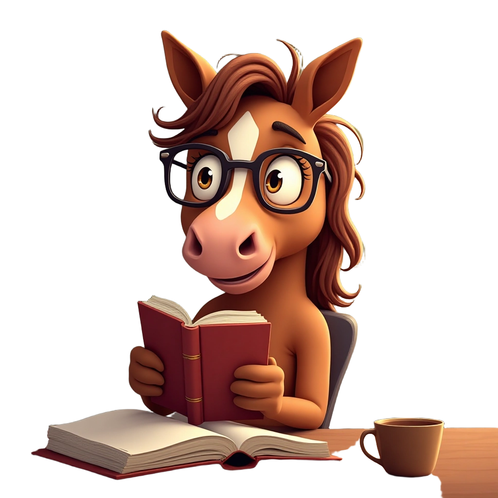 Studious Horse